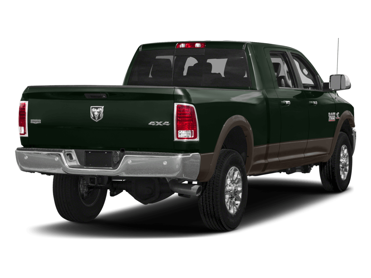 2018 Ram 3500 Laramie - Rear 3/4, facing to the right