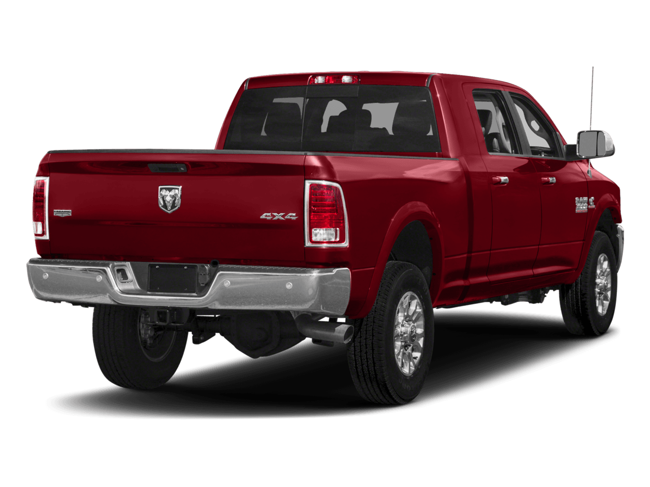2018 Ram 3500 Laramie - Rear 3/4, facing to the right