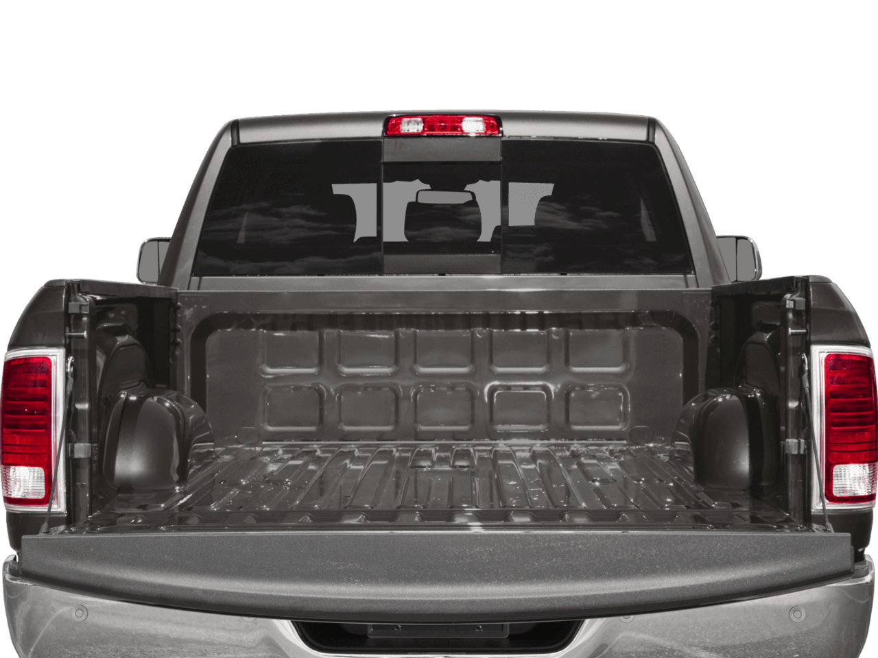 2018 Ram 3500 Laramie - Interior Trunk with Hatch Open Feature