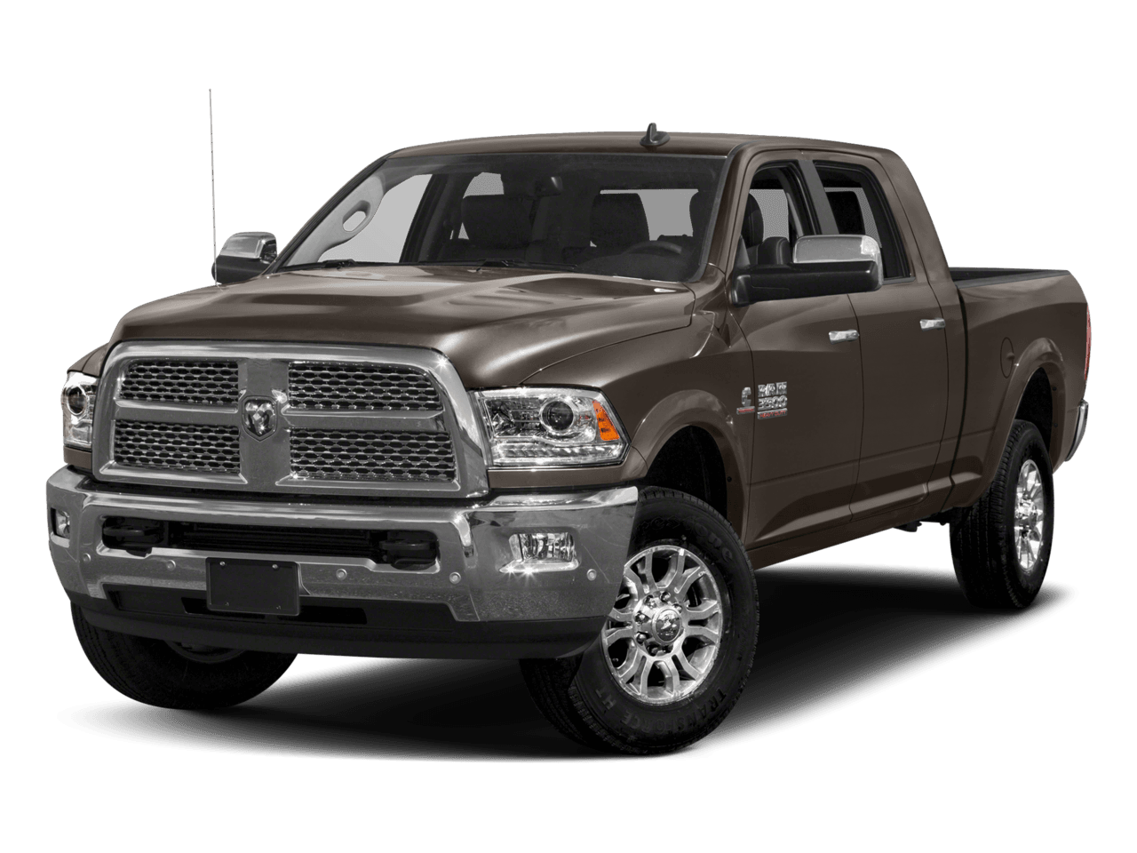 2018 Ram 3500 Laramie Longhorn - Front 3/4, facing to the left
