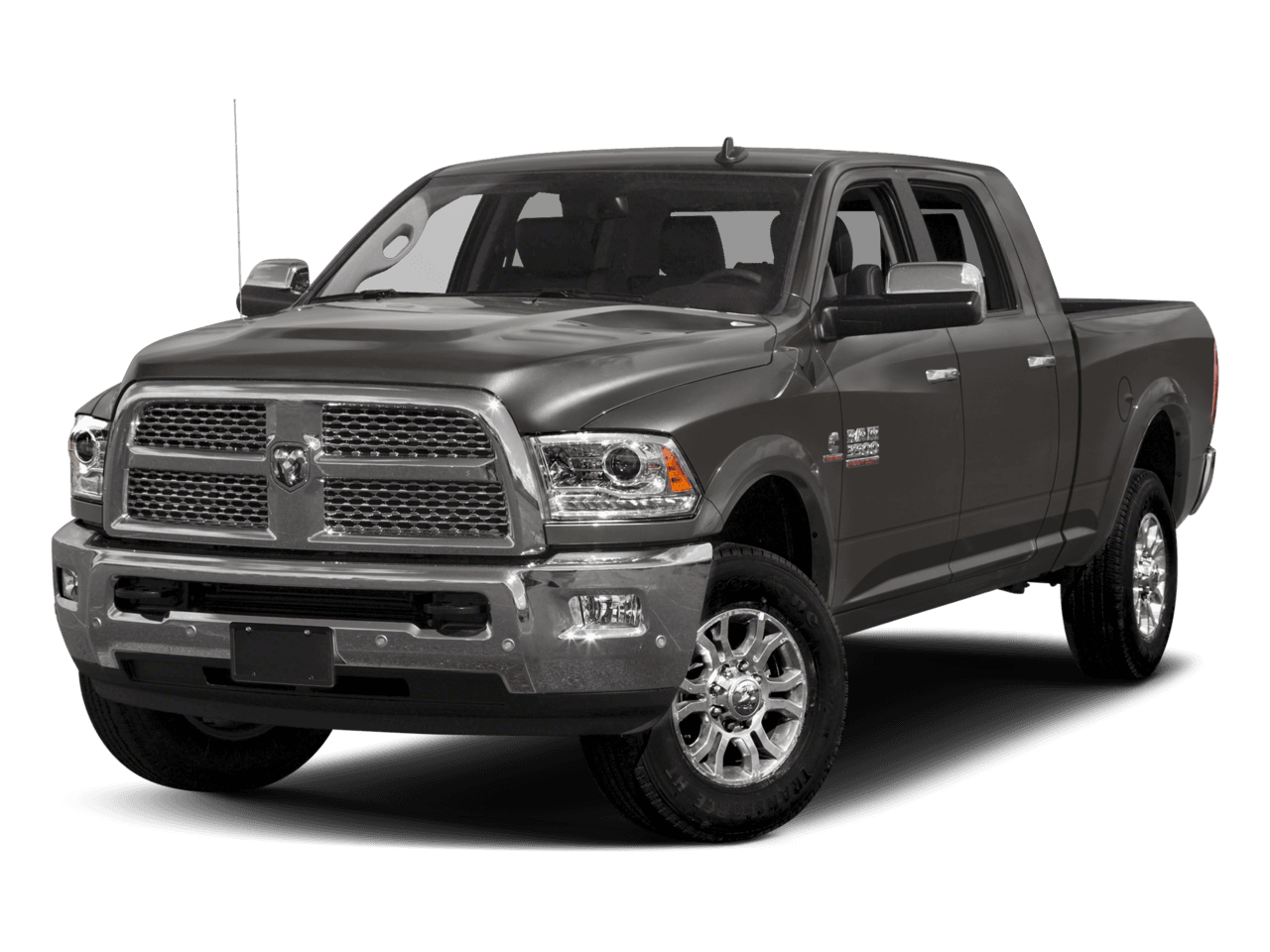 2018 Ram 3500 Laramie Longhorn - Front 3/4, facing to the left