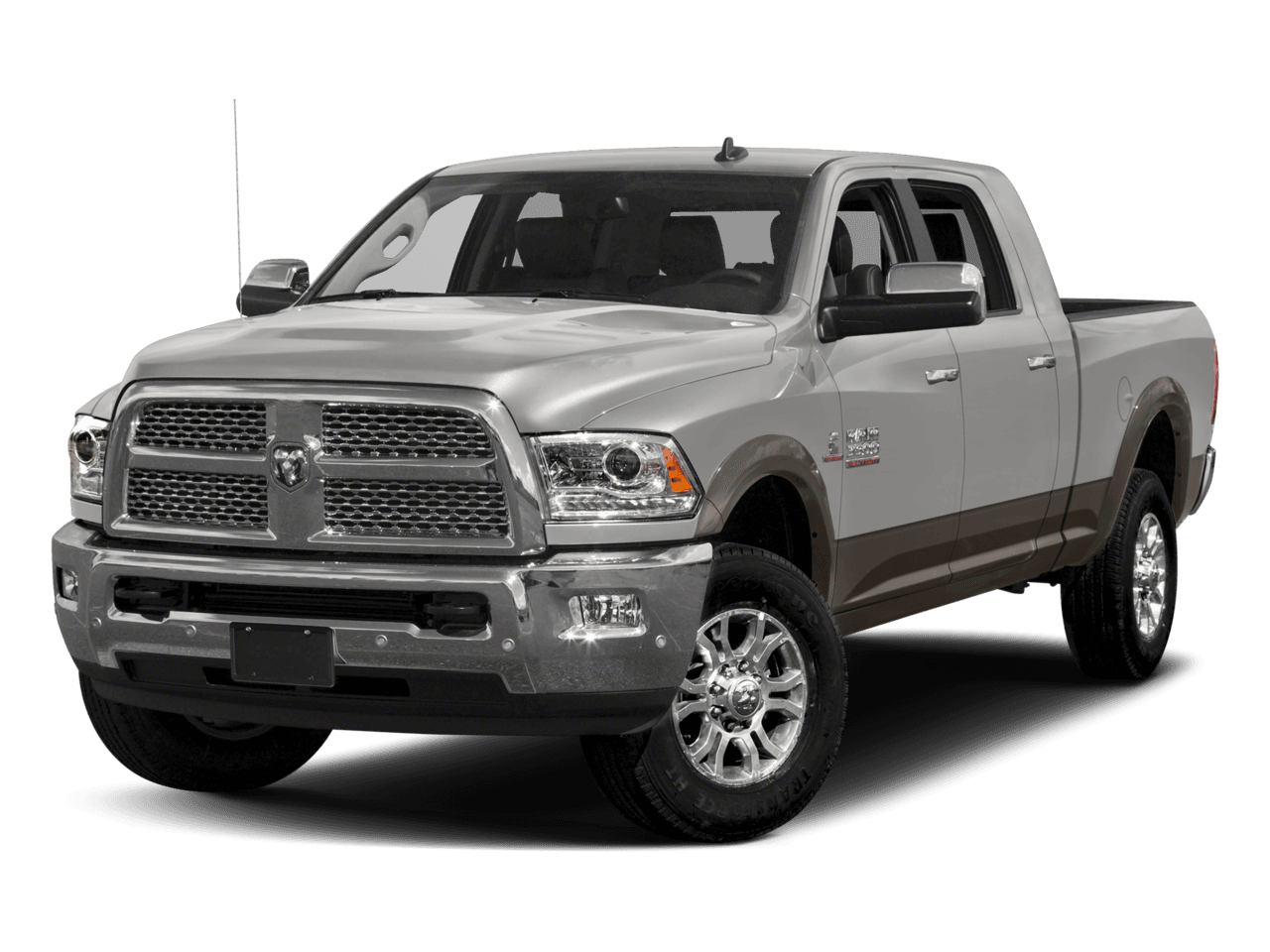 2018 Ram 3500 Laramie Longhorn - Front 3/4, facing to the left