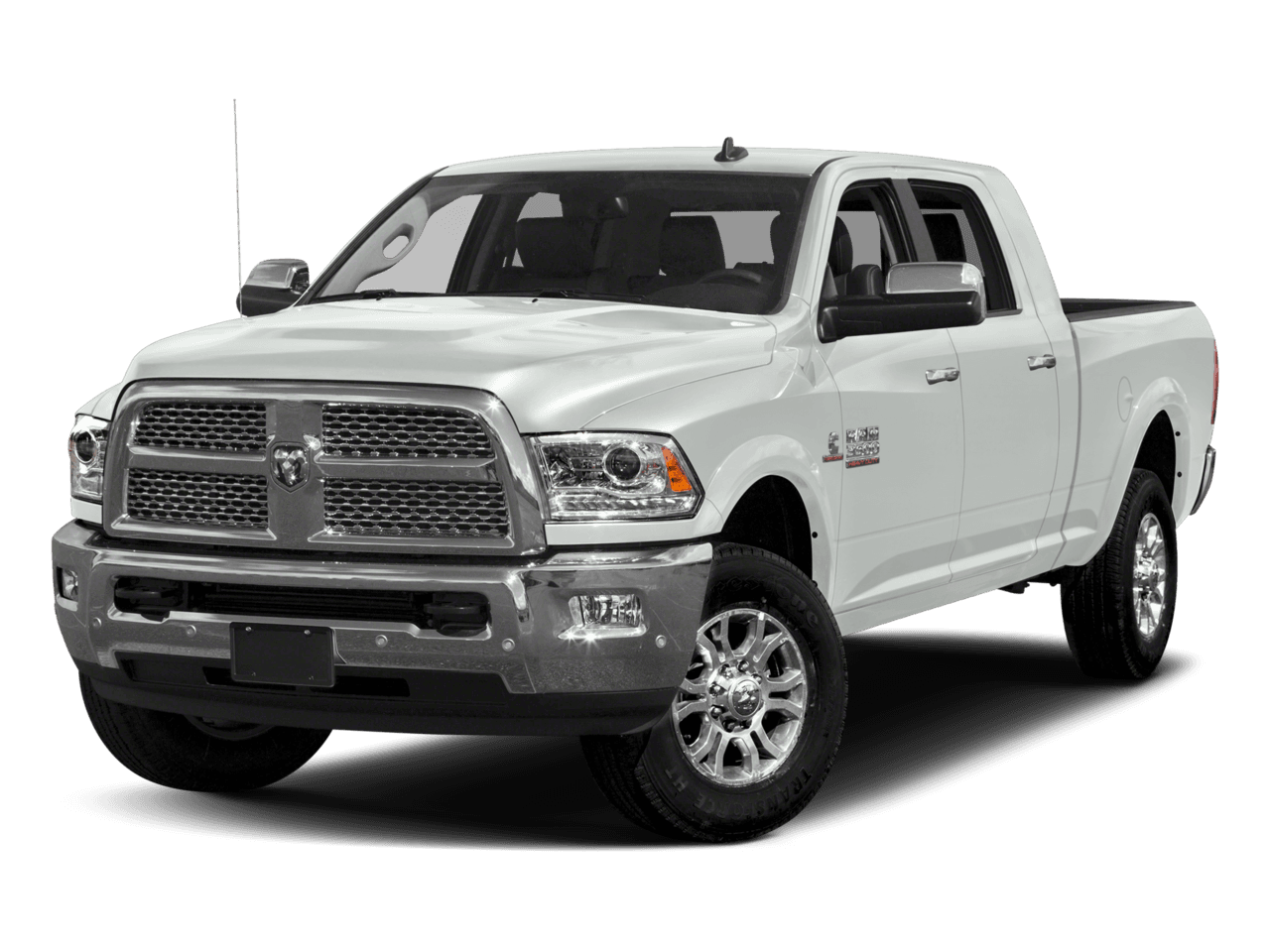 2018 Ram 3500 Laramie Longhorn - Front 3/4, facing to the left