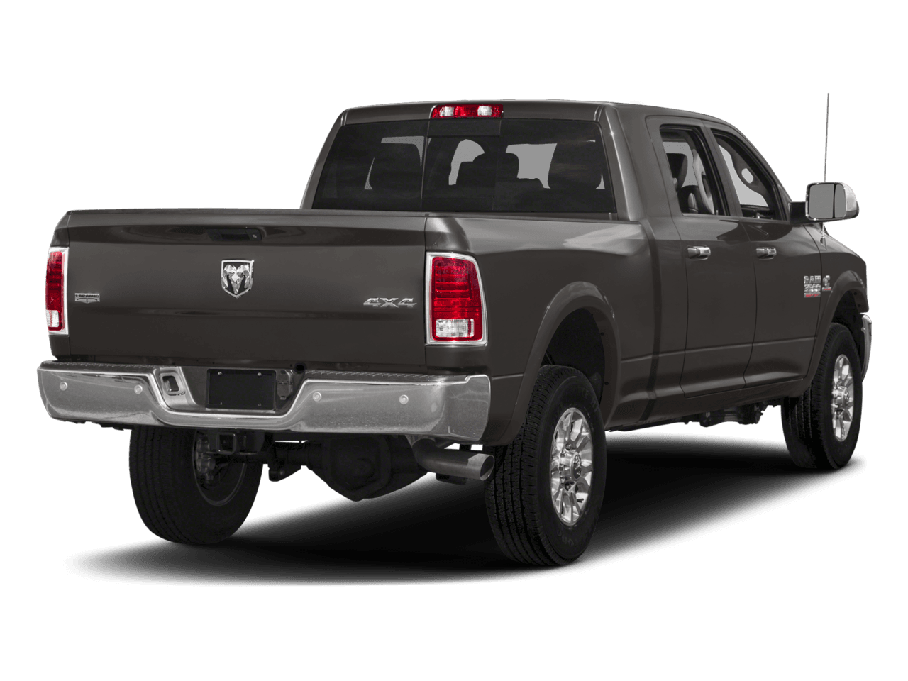 2018 Ram 3500 Laramie Longhorn - Rear 3/4, facing to the right