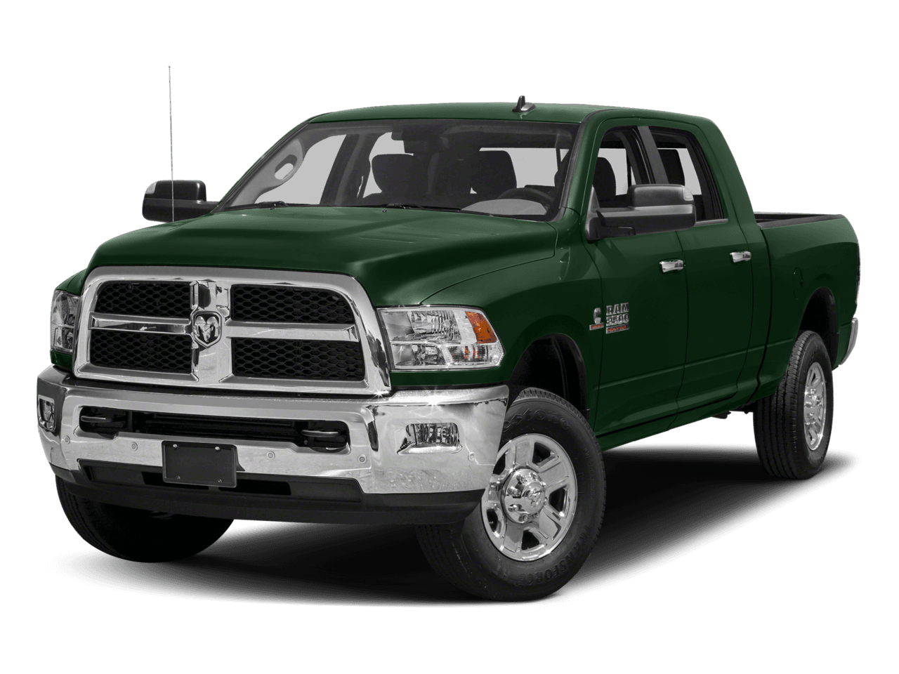 2018 Ram 3500 SLT - Front 3/4, facing to the left