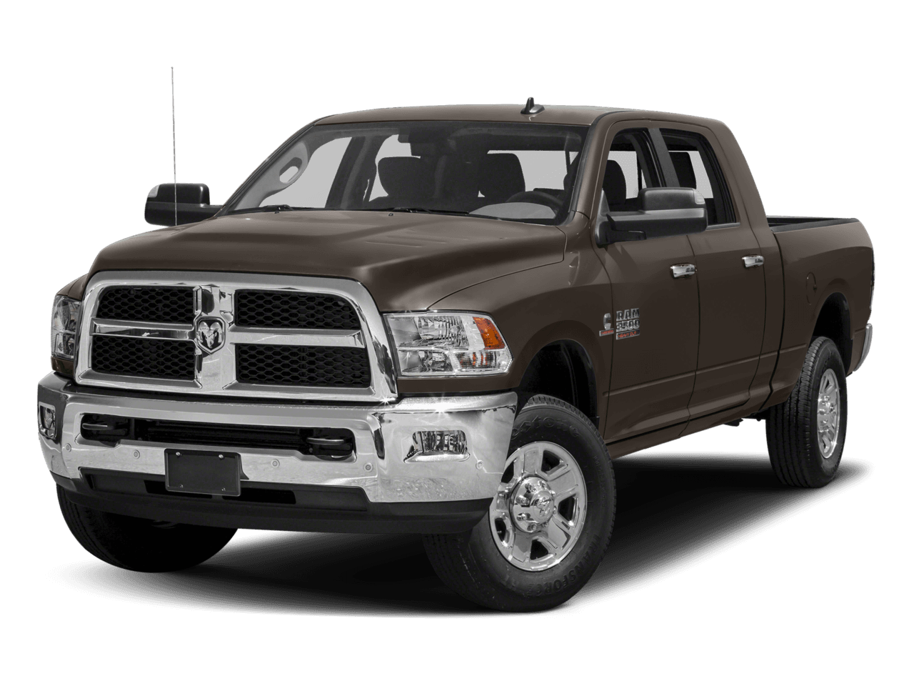 2018 Ram 3500 SLT - Front 3/4, facing to the left