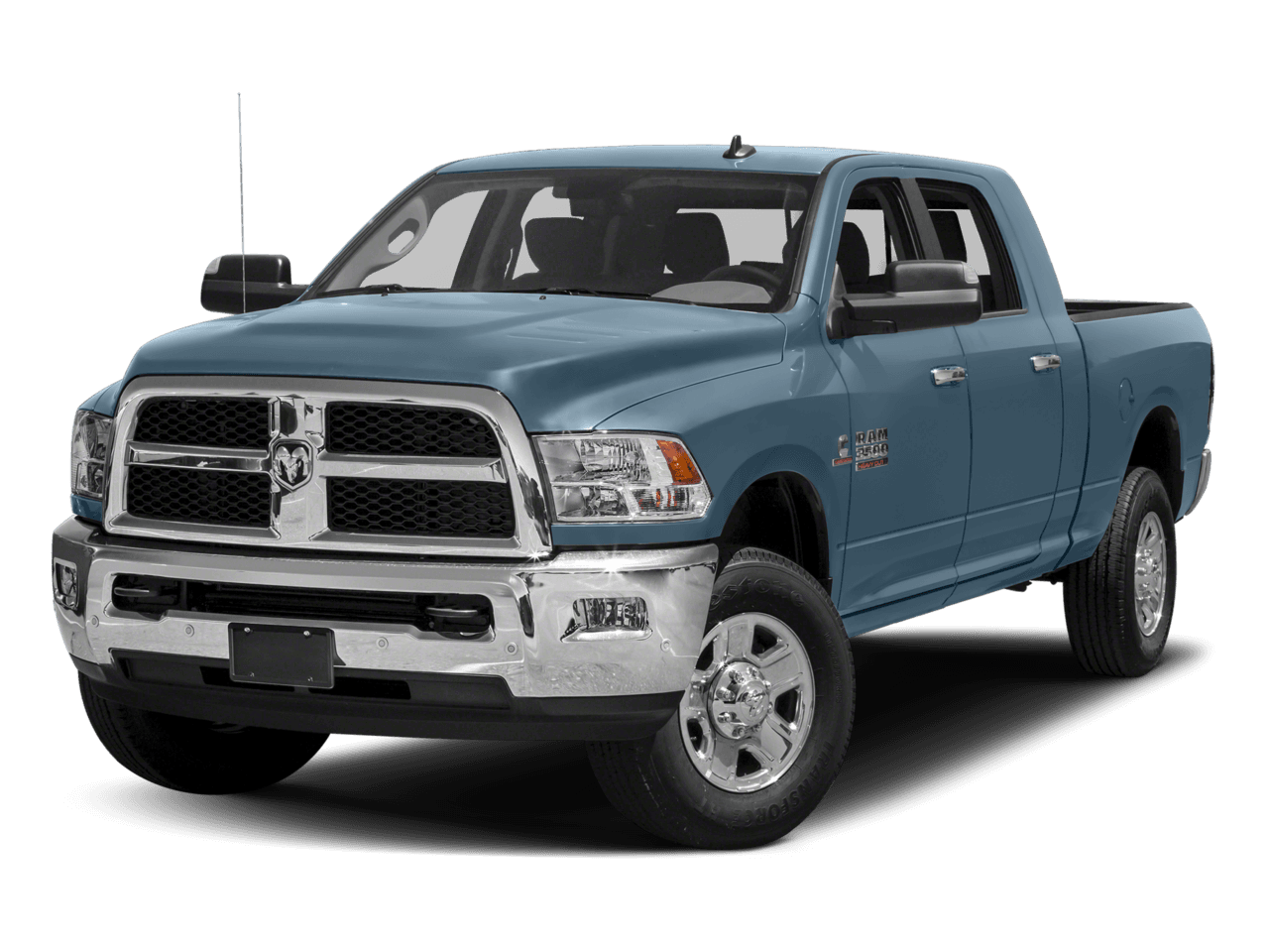 2018 Ram 3500 Big Horn - Front 3/4, facing to the left