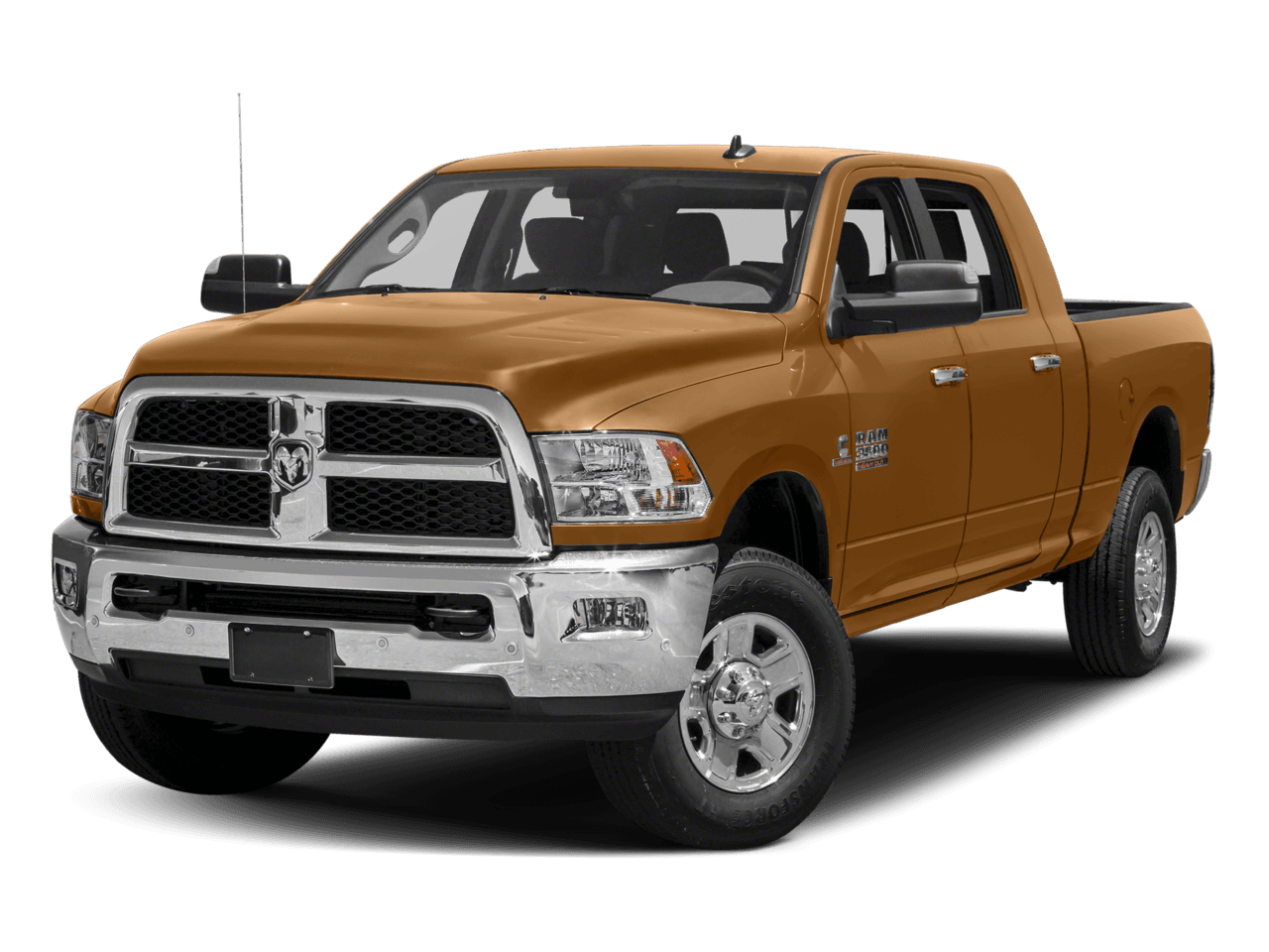 2018 Ram 3500 Big Horn - Front 3/4, facing to the left