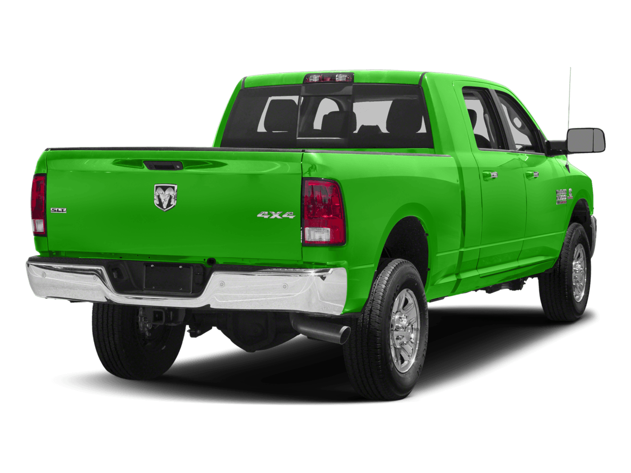 2018 Ram 3500 Big Horn - Rear 3/4, facing to the right
