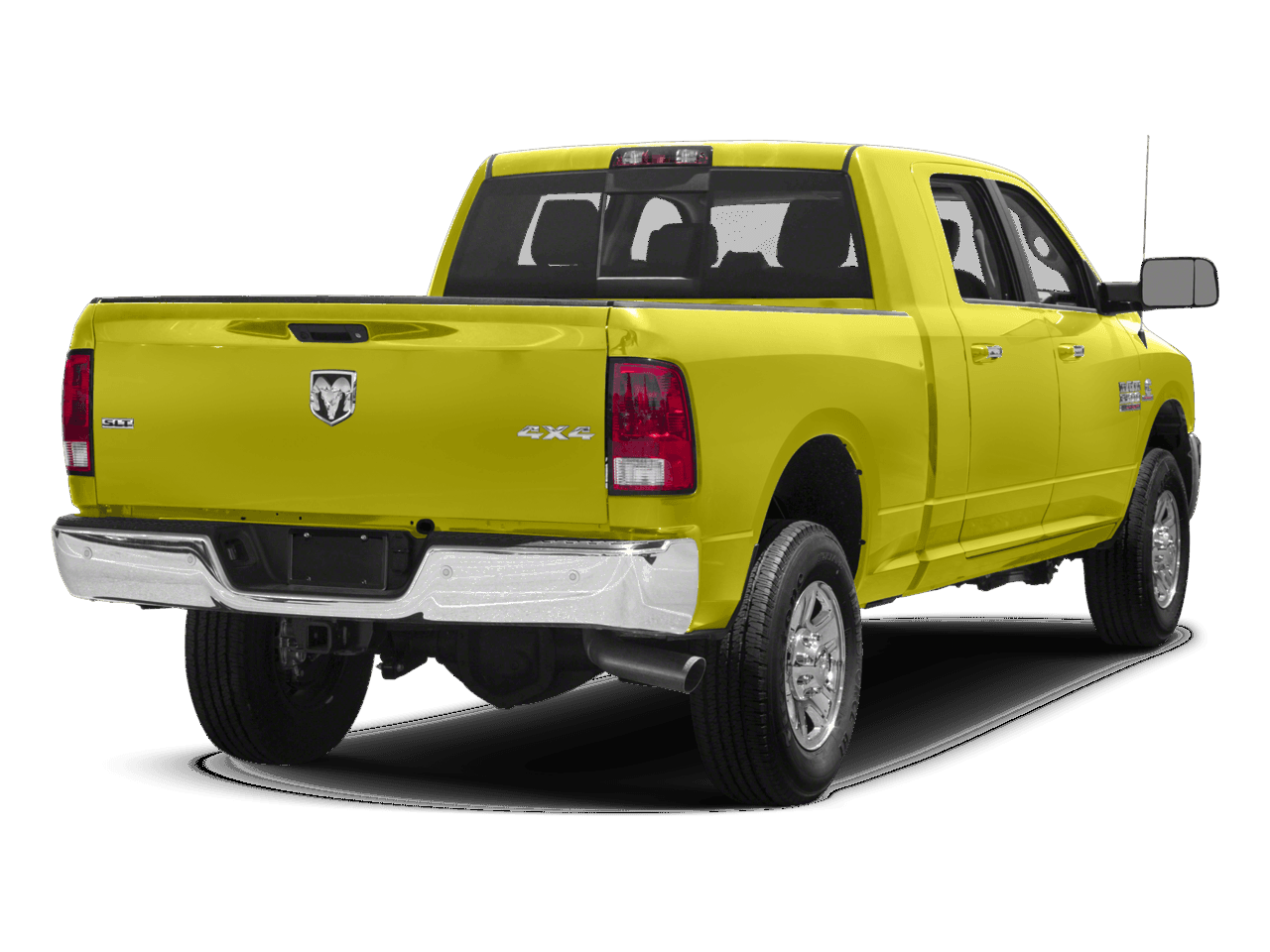 2018 Ram 3500 Big Horn - Rear 3/4, facing to the right