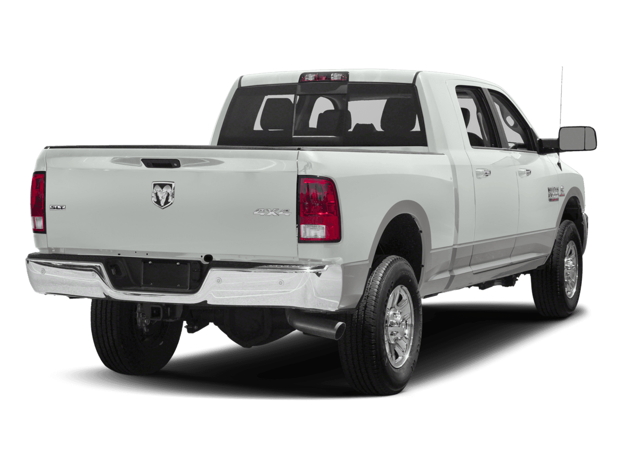 2018 Ram 3500 Big Horn - Rear 3/4, facing to the right