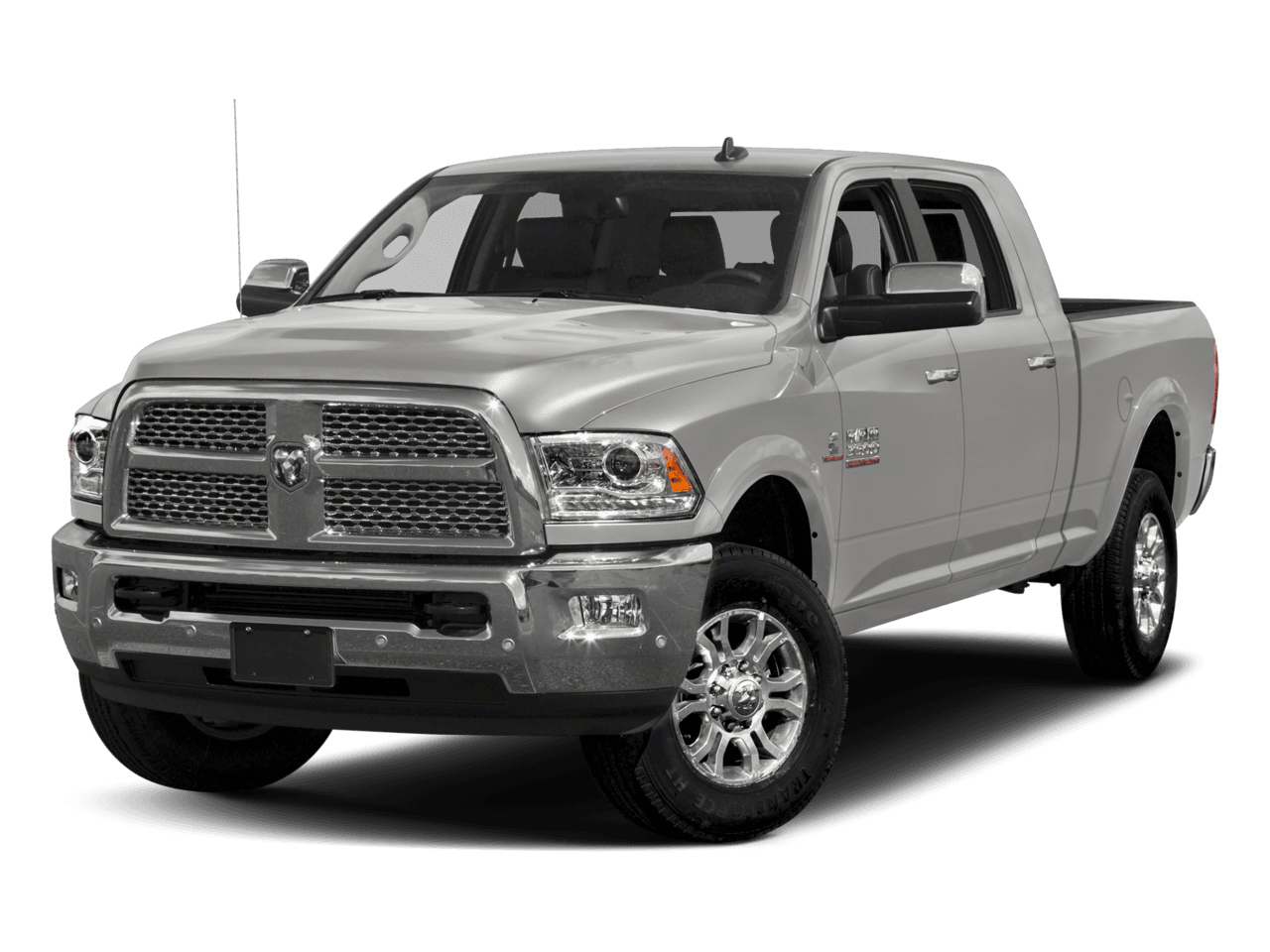 2018 Ram 3500 Laramie Longhorn - Front 3/4, facing to the left