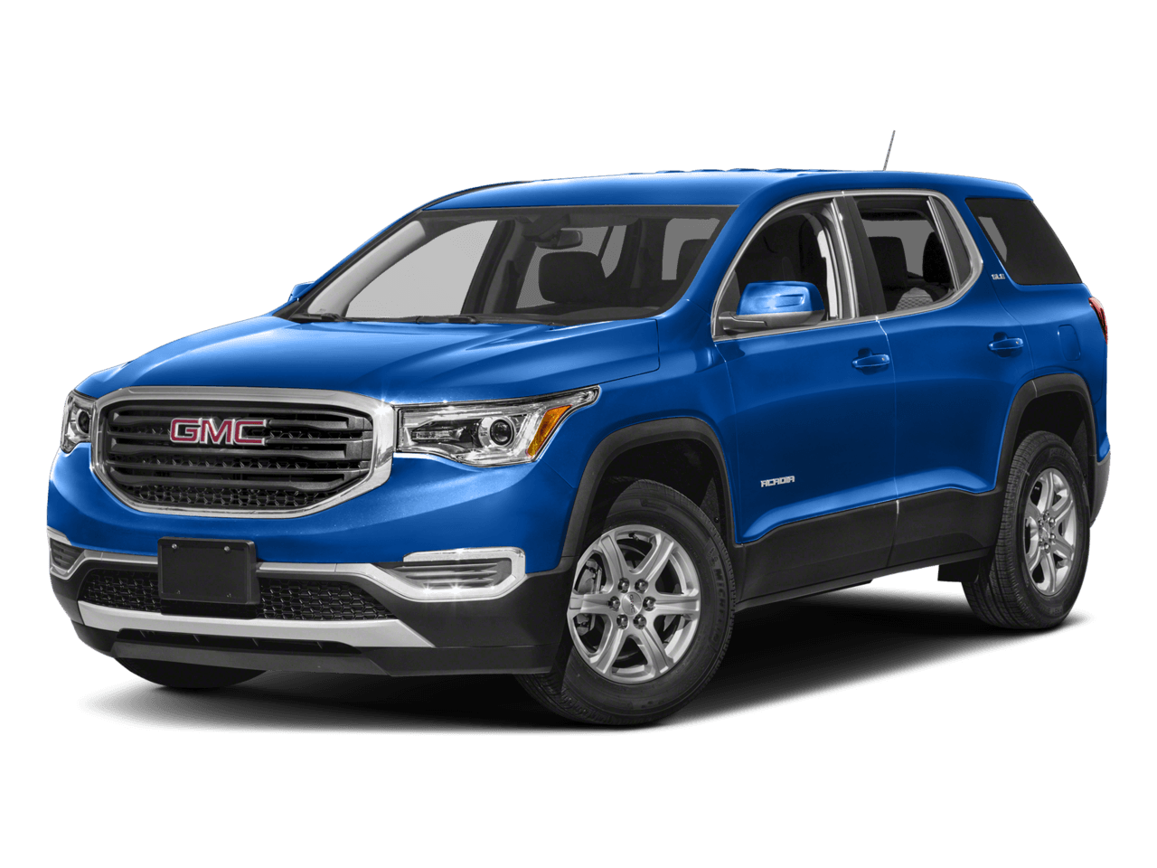 2018 GMC Acadia SLE - Front 3/4, facing to the left