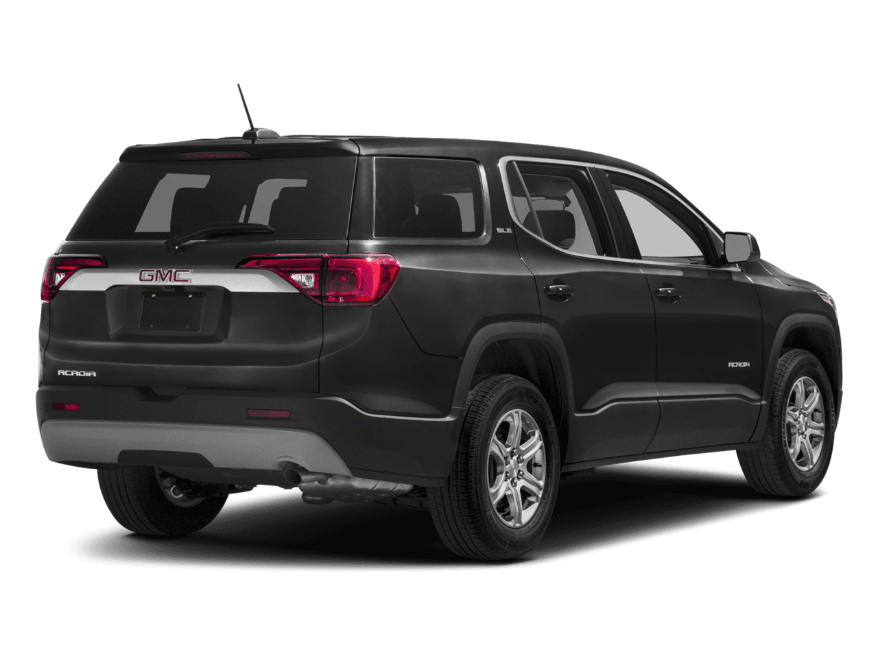 2018 GMC Acadia SLE - Rear 3/4, facing to the right