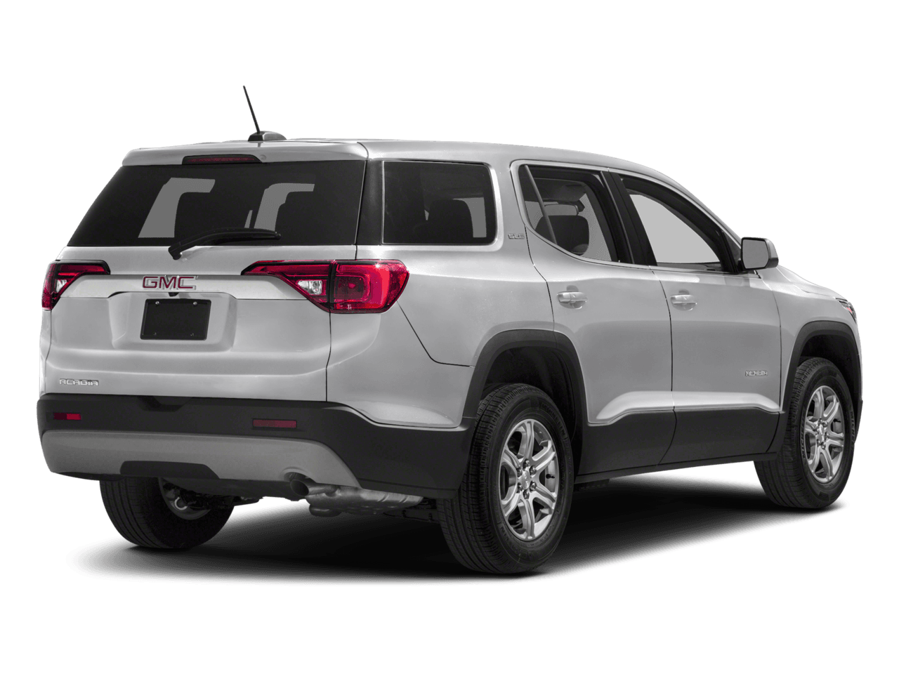 2018 GMC Acadia SLE - Rear 3/4, facing to the right