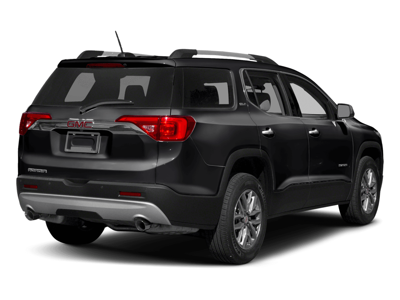 2018 GMC Acadia SLE - Rear 3/4, facing to the right