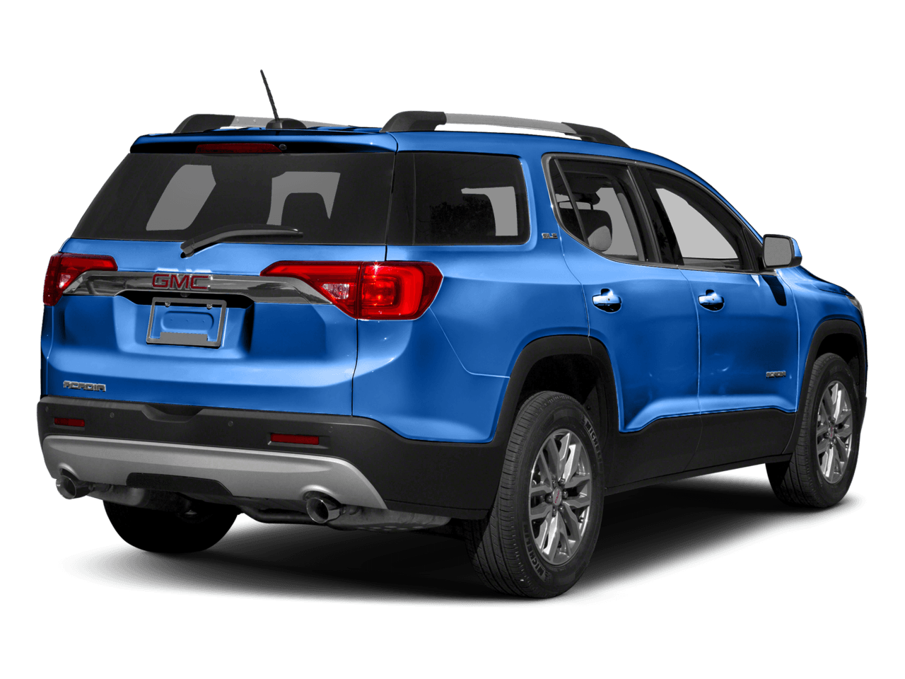 2018 GMC Acadia SLE - Rear 3/4, facing to the right
