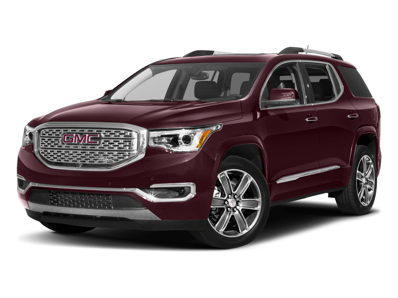 2018 GMC Acadia Denali - Front 3/4, facing to the left