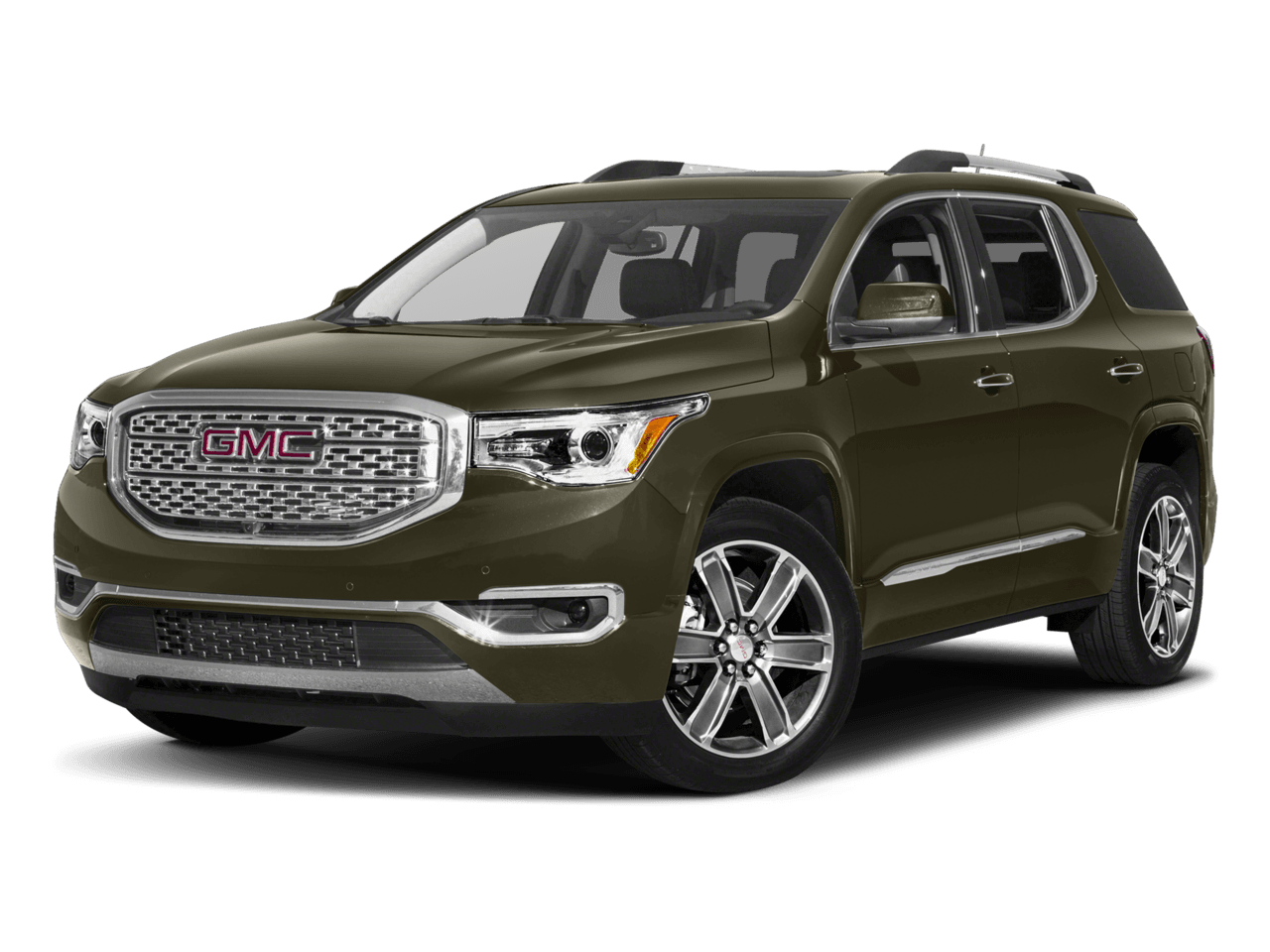 2018 GMC Acadia Denali - Front 3/4, facing to the left