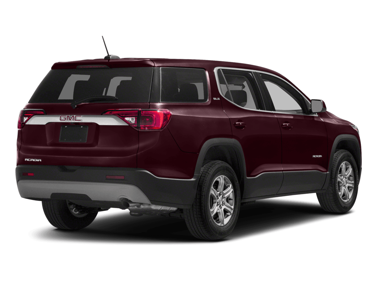 2018 GMC Acadia SLE - Rear 3/4, facing to the right