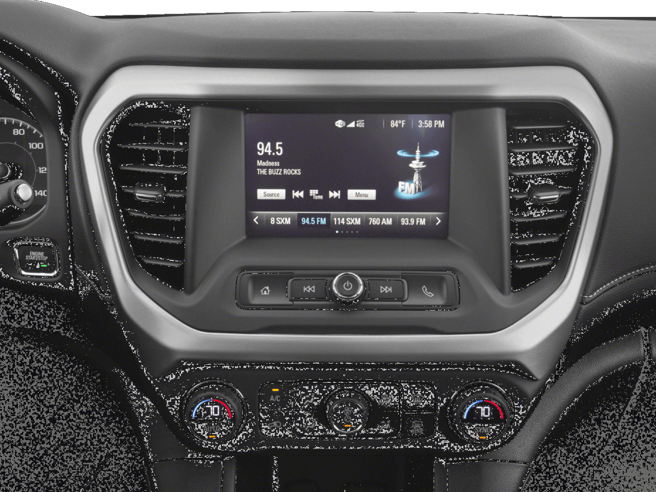 2018 GMC Acadia SLE - Interior Stereo System