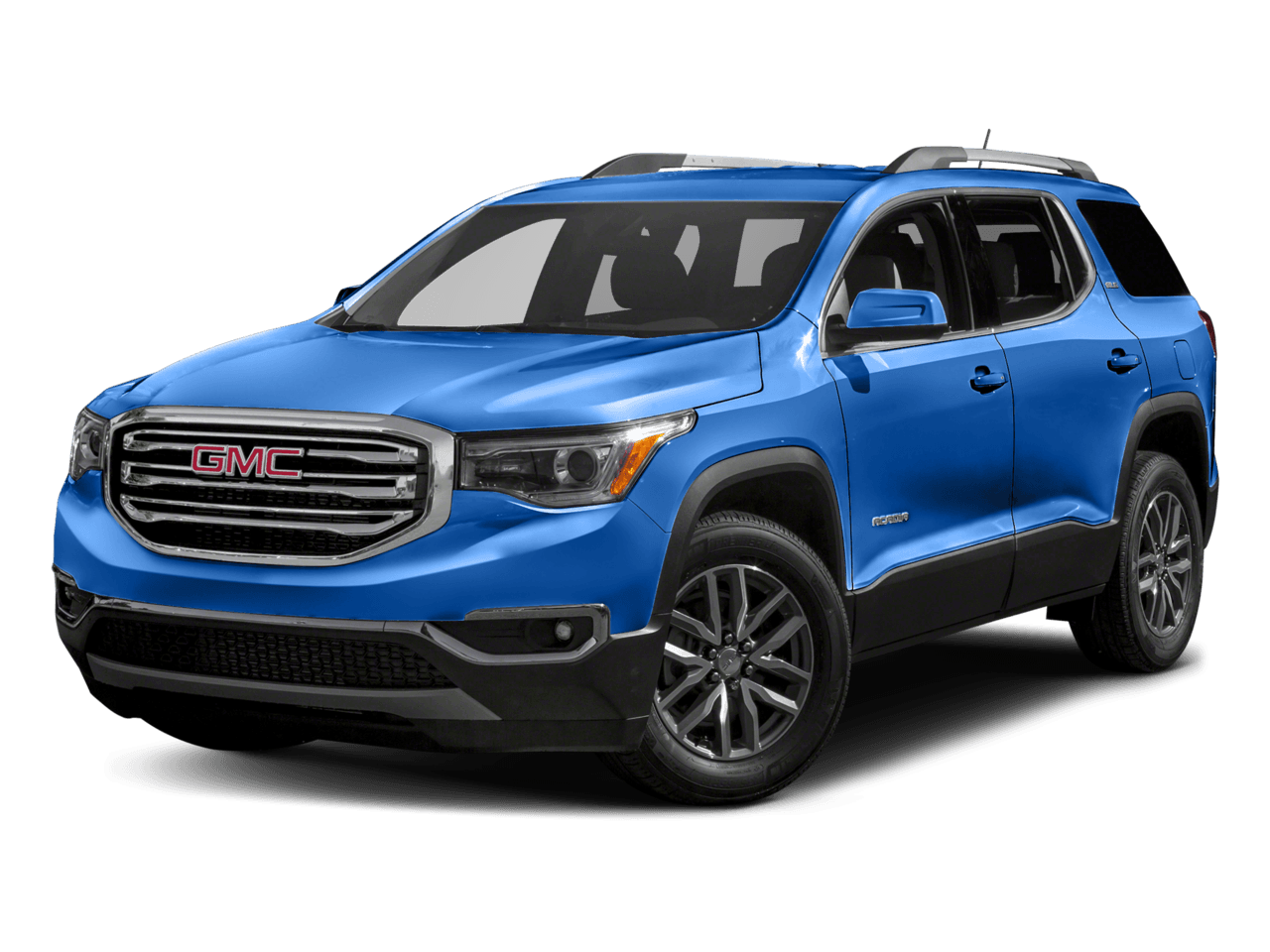 2018 GMC Acadia SLT - Front 3/4, facing to the left