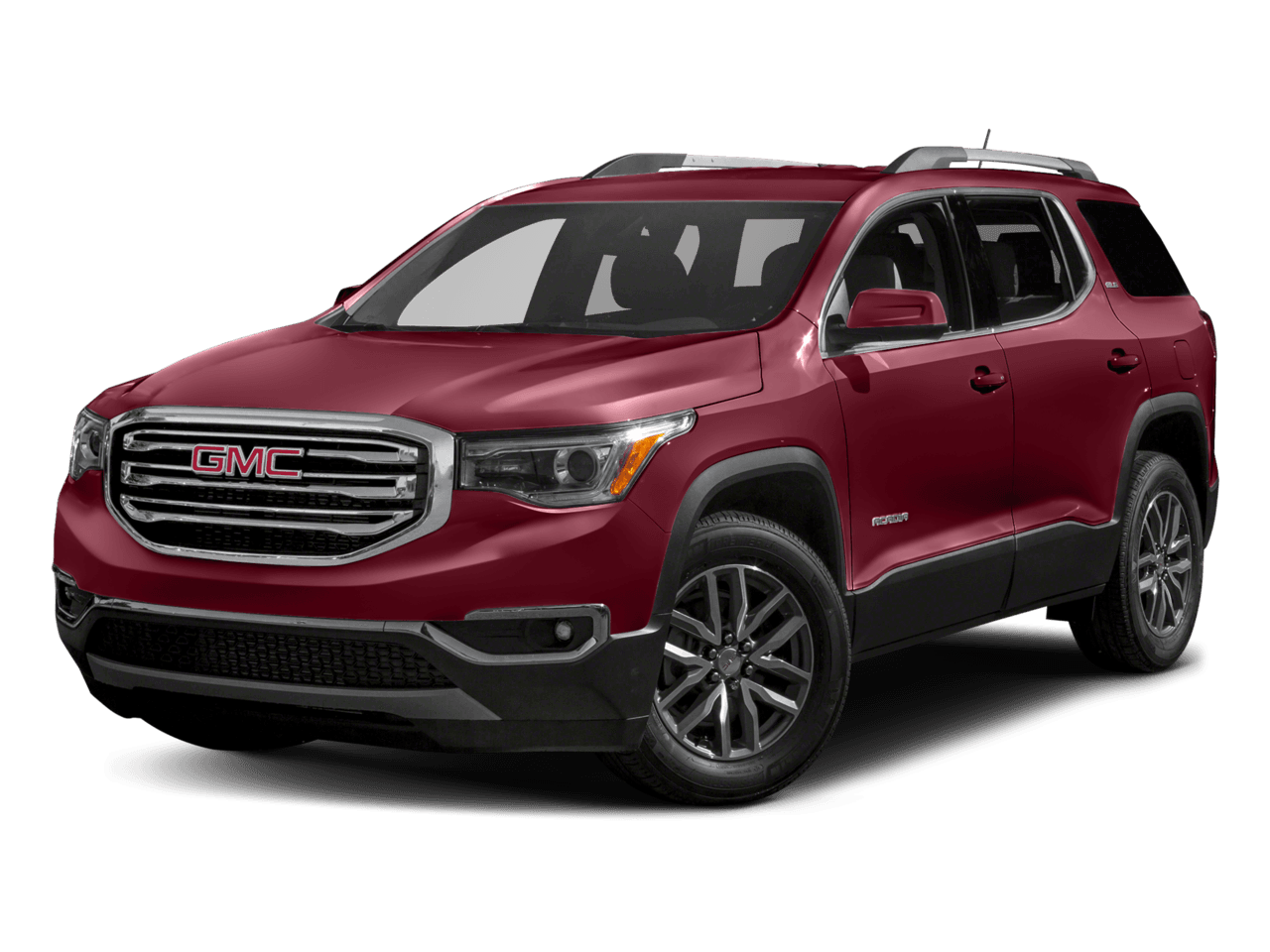 2018 GMC Acadia SLT - Front 3/4, facing to the left