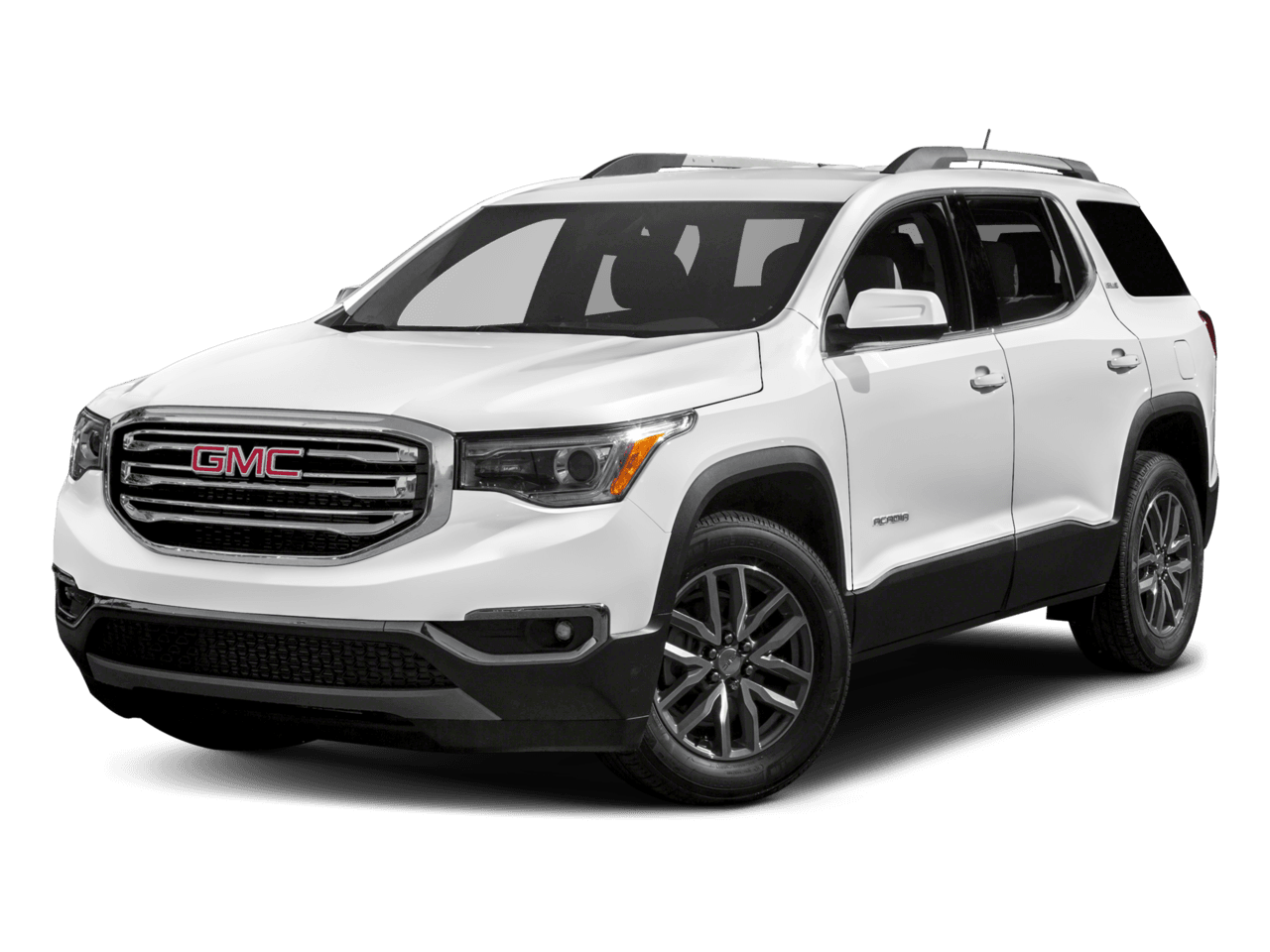 2018 GMC Acadia SLT - Front 3/4, facing to the left