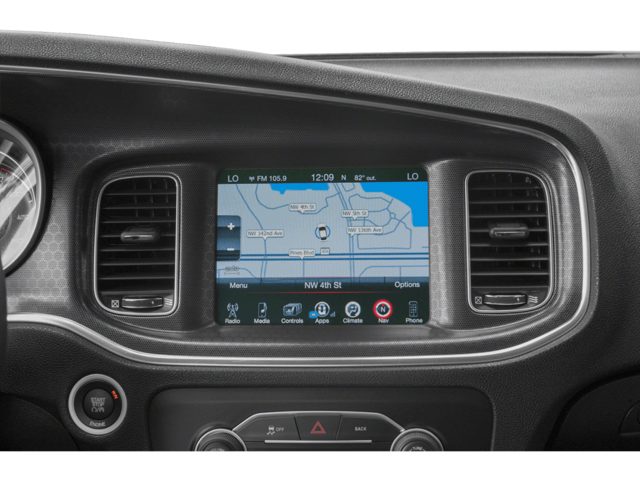 2018 Dodge Charger SXT - Interior Navigation System