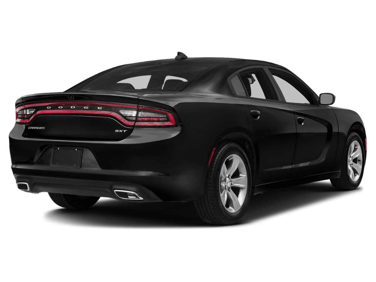 2018 Dodge Charger SXT - Rear 3/4, facing to the right