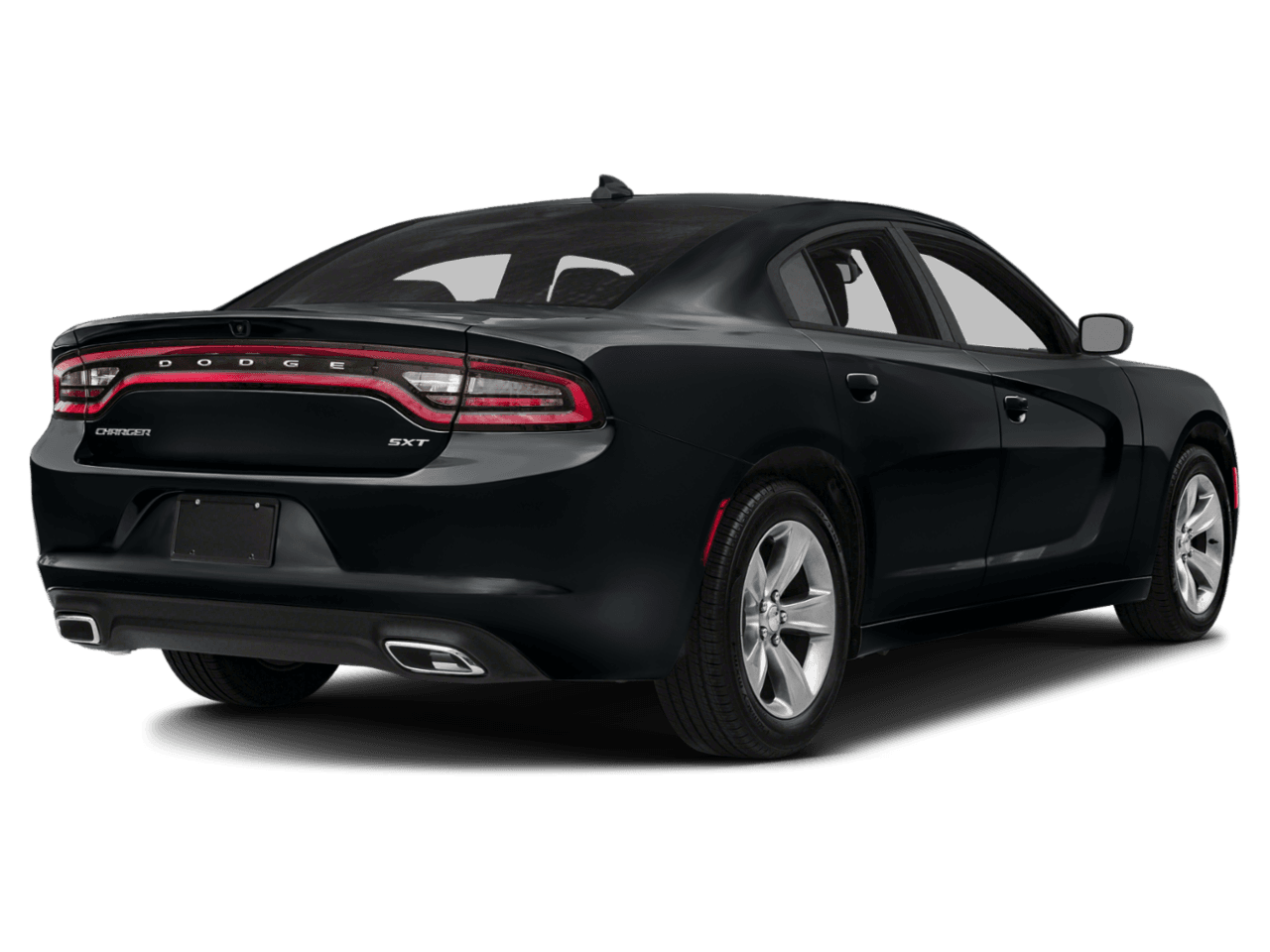 2018 Dodge Charger SXT - Rear 3/4, facing to the right
