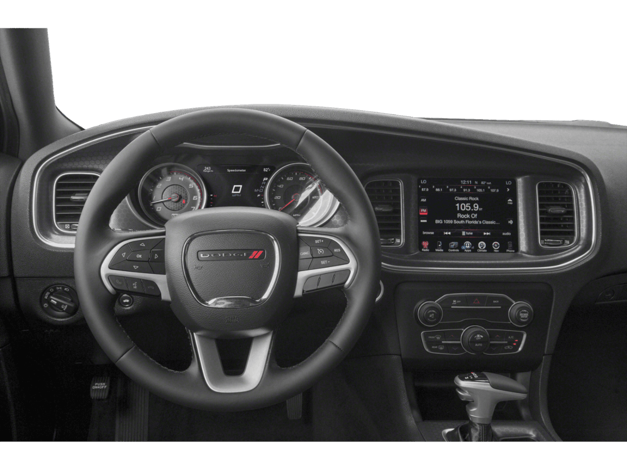 2018 Dodge Charger SXT Plus - Interior Drivers Dash