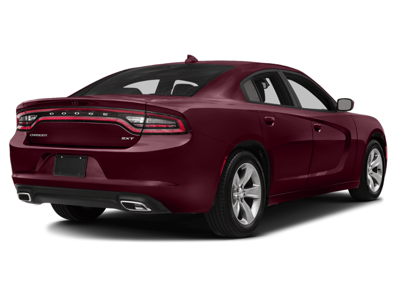 2018 Dodge Charger SXT Plus - Rear 3/4, facing to the right