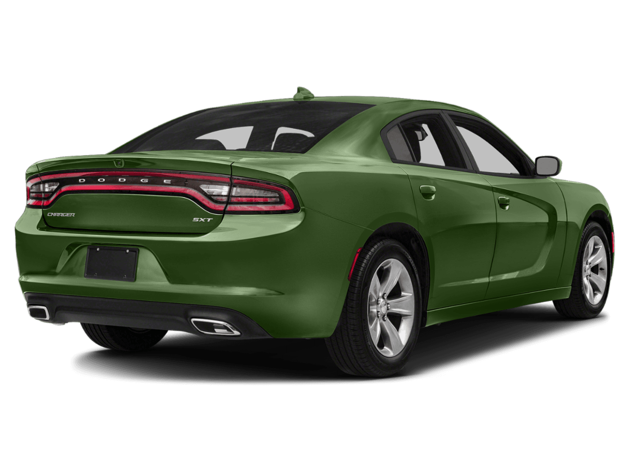 2018 Dodge Charger SXT Plus - Rear 3/4, facing to the right