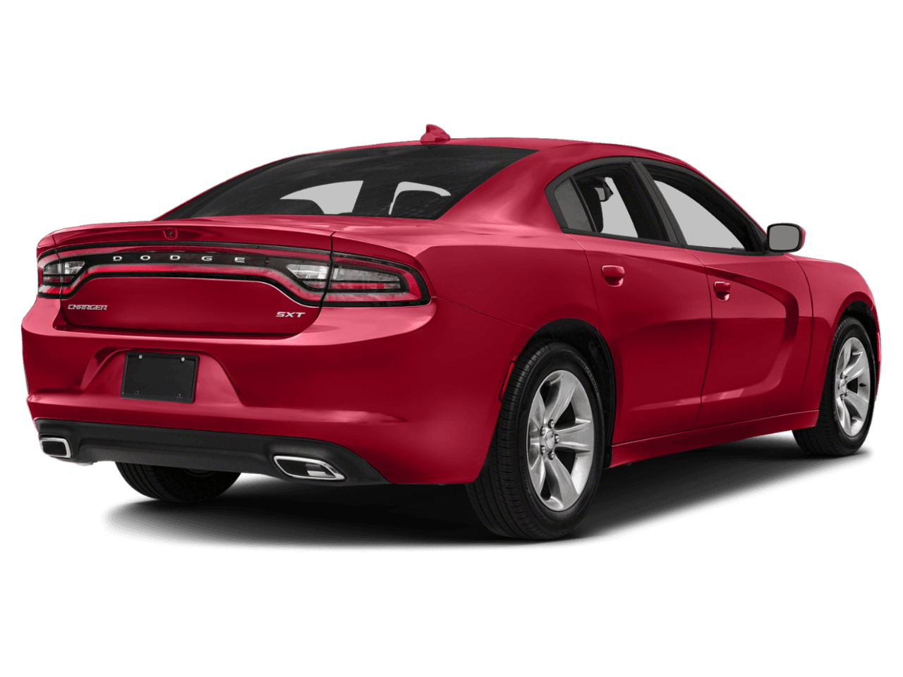 2018 Dodge Charger SXT Plus - Rear 3/4, facing to the right