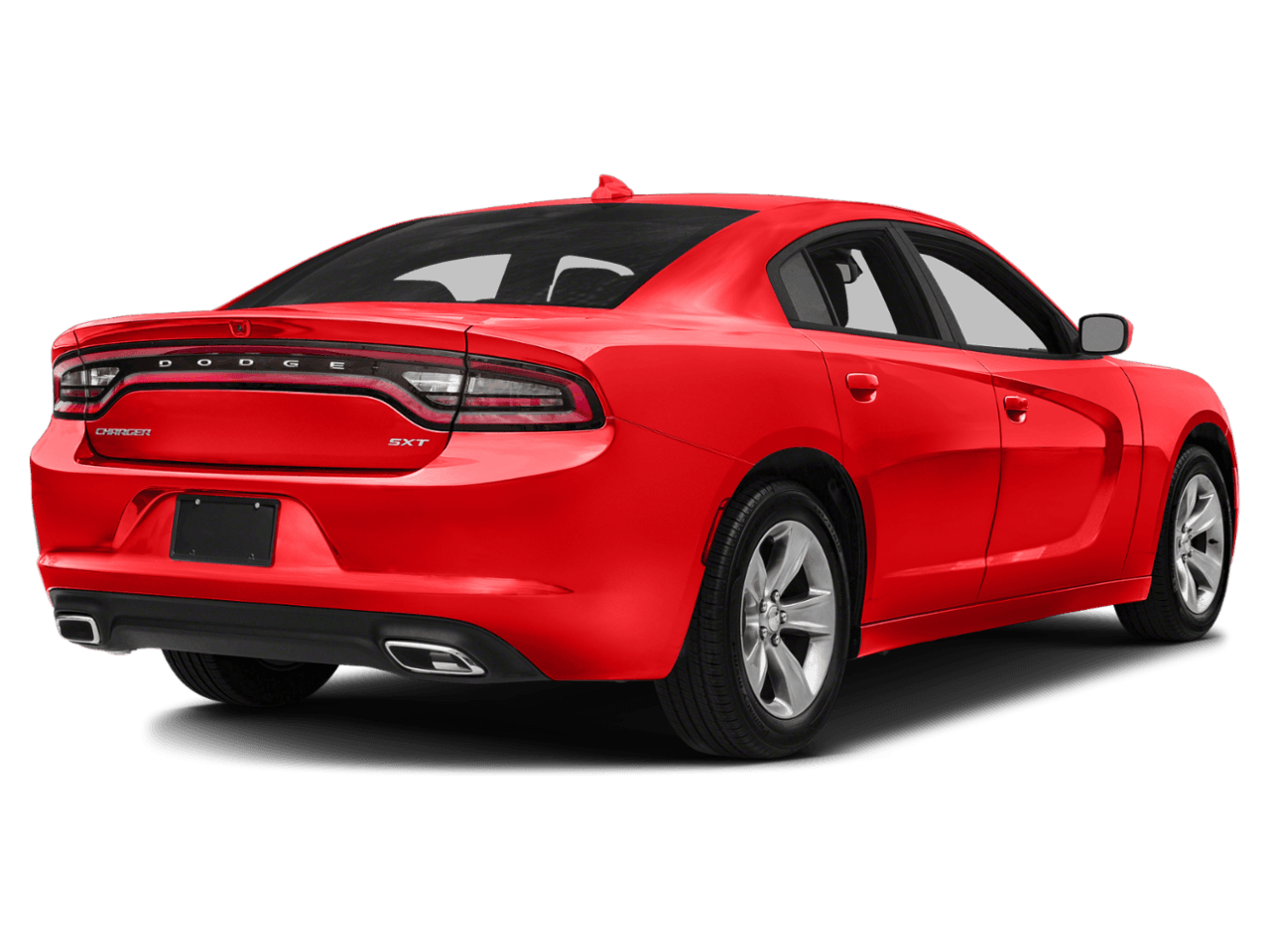 2018 Dodge Charger SXT Plus - Rear 3/4, facing to the right