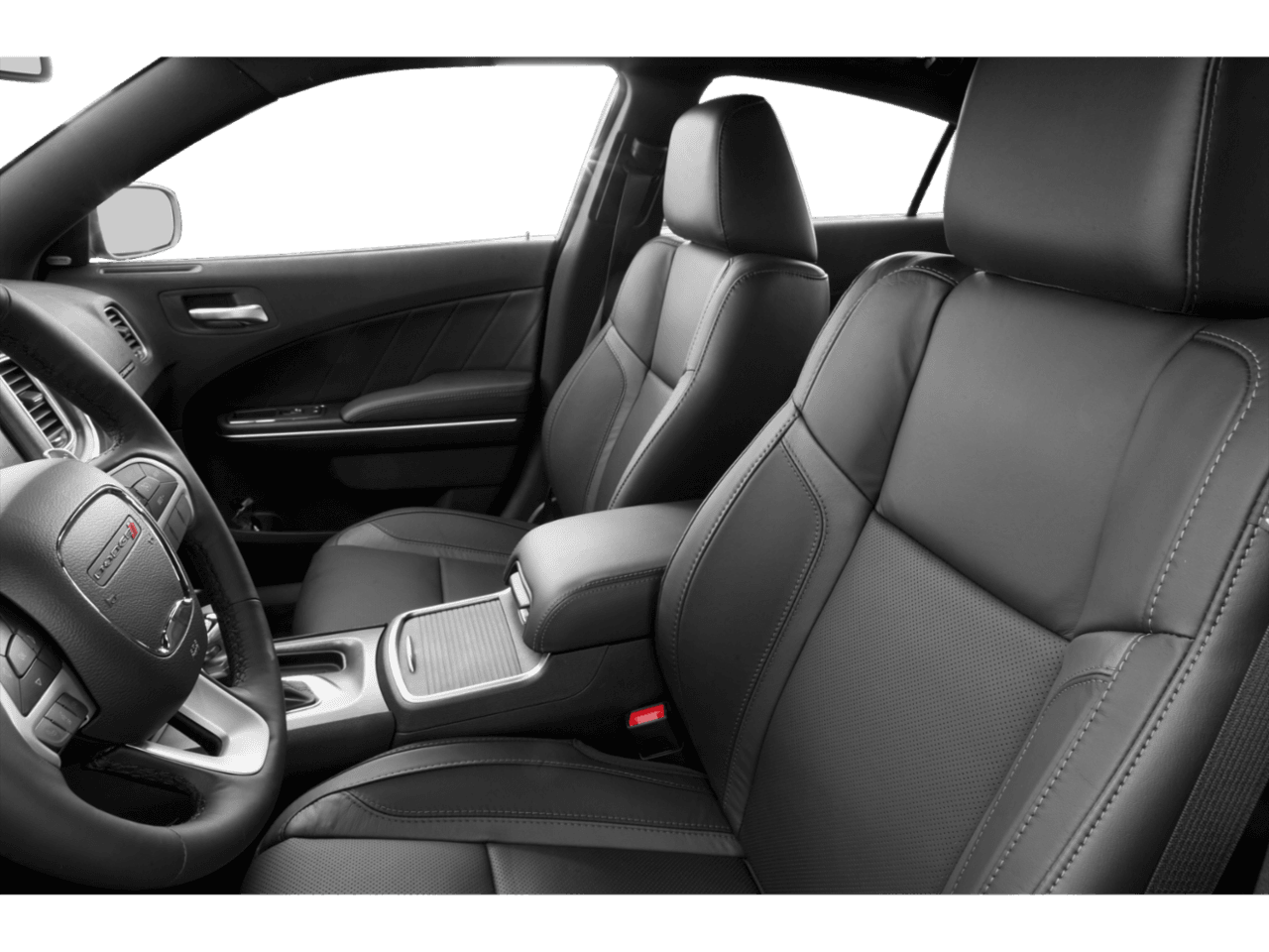 2018 Dodge Charger Daytona - Interior Driver's Side with Door Open, Front Seat Feature