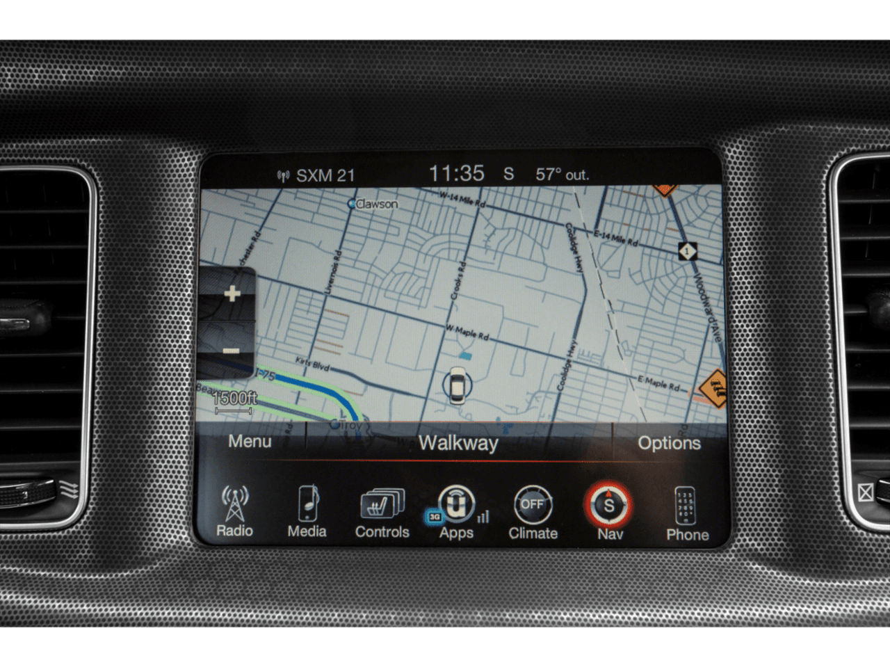 2018 Dodge Charger R/T Scat Pack - Interior Navigation System
