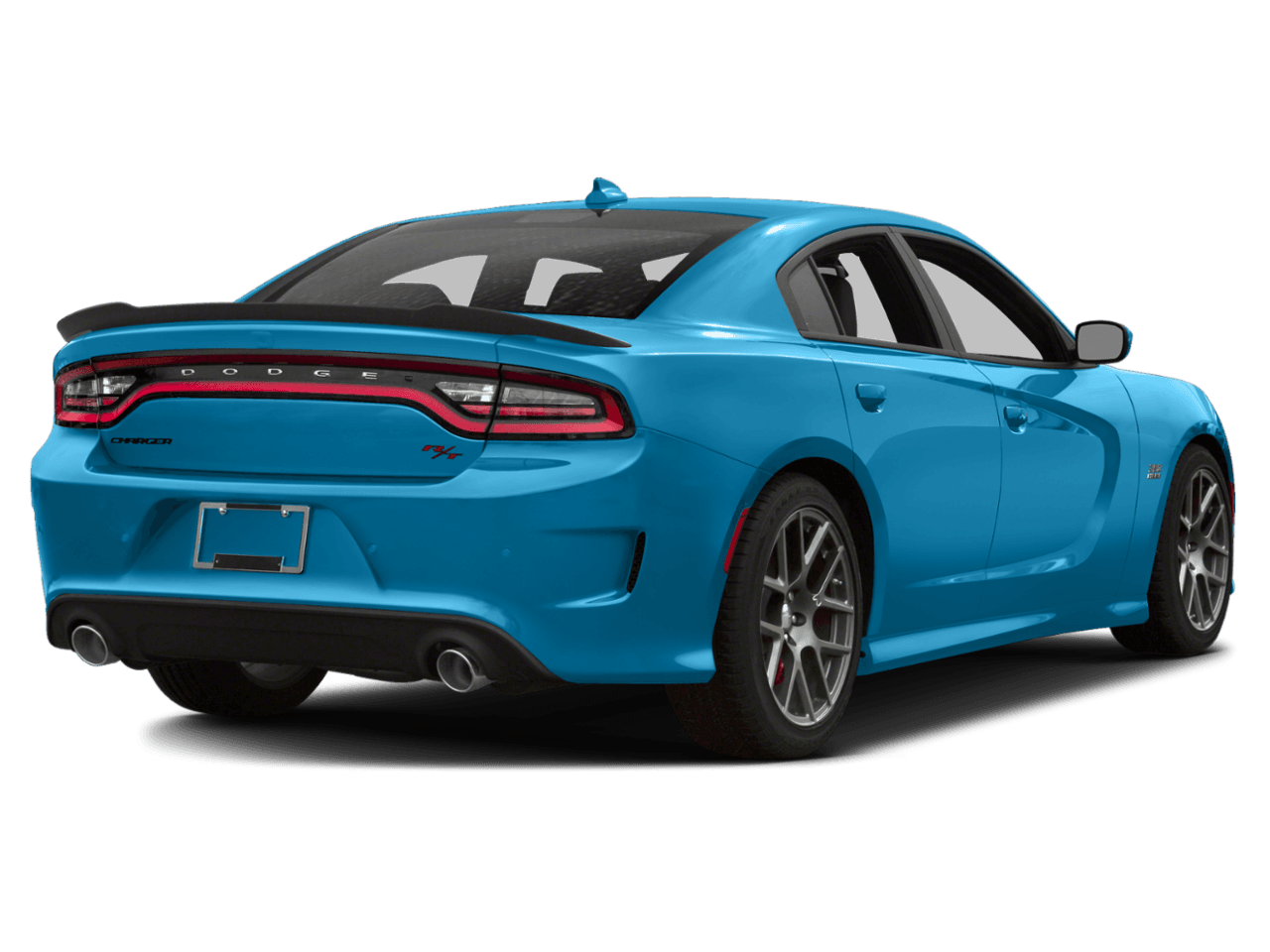 2018 Dodge Charger R/T Scat Pack - Rear 3/4, facing to the right