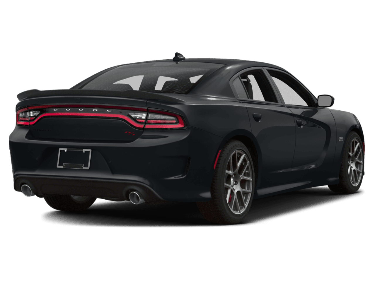 2018 Dodge Charger R/T Scat Pack - Rear 3/4, facing to the right