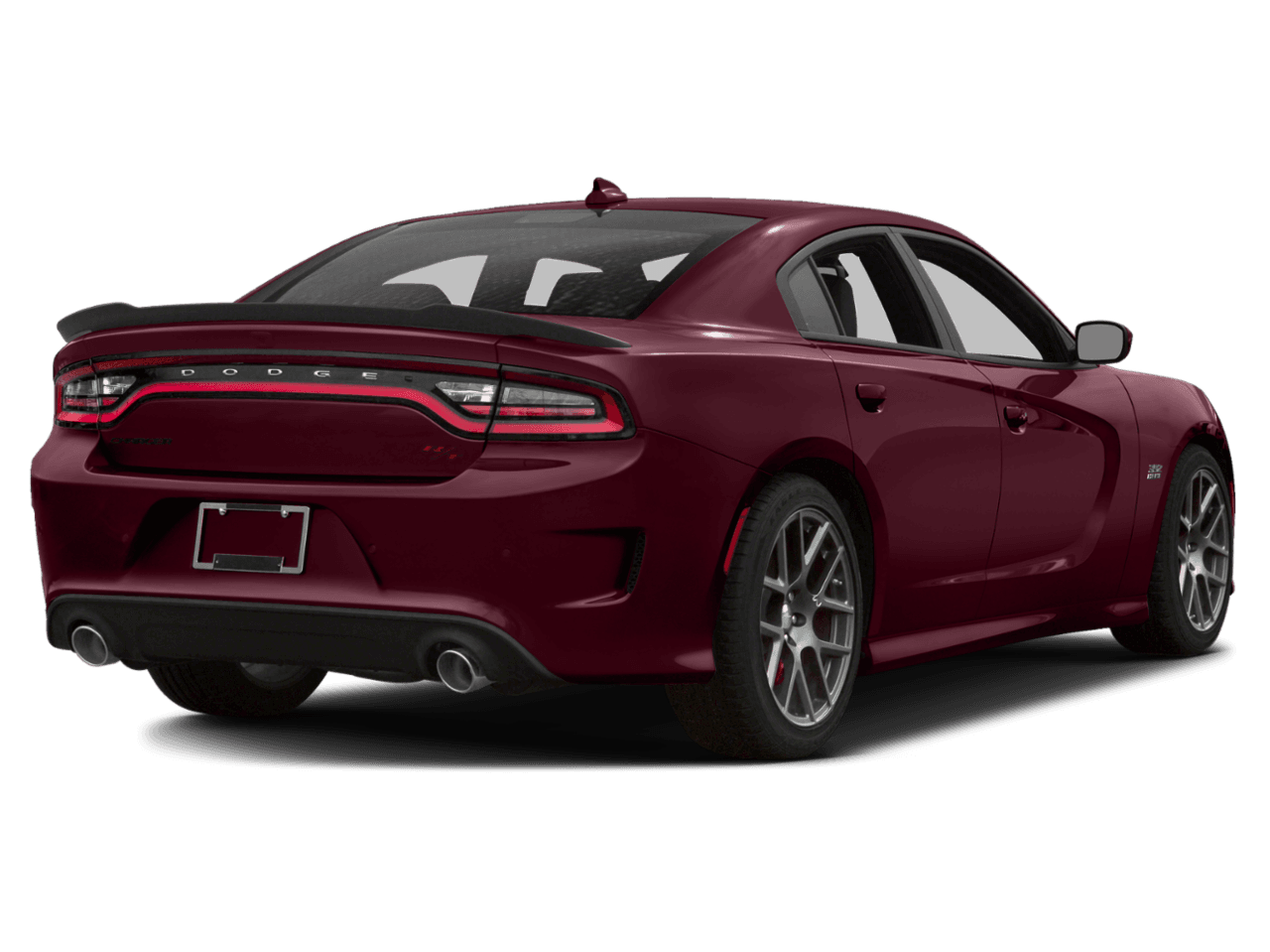 2018 Dodge Charger R/T Scat Pack - Rear 3/4, facing to the right