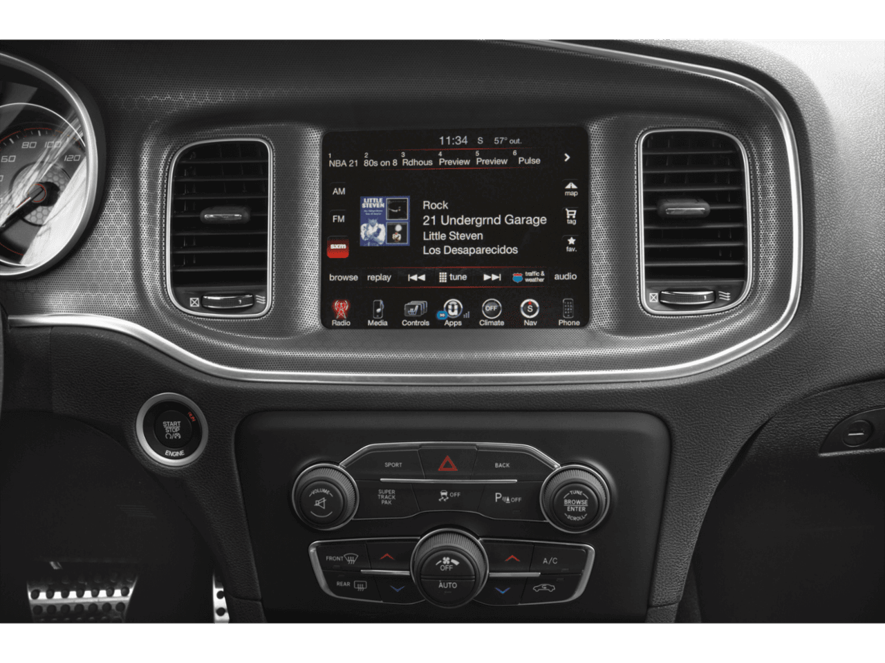 2018 Dodge Charger R/T Scat Pack - Interior Stereo System