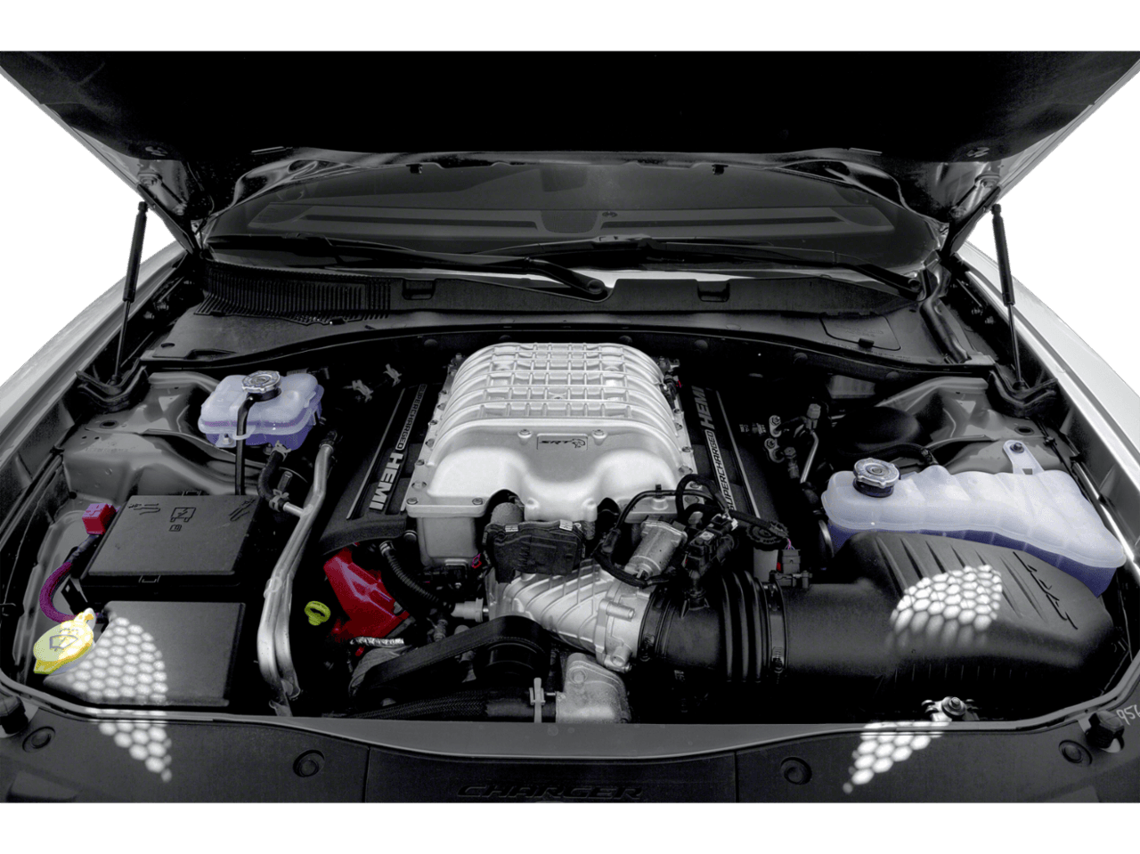 2018 Dodge Charger SRT Hellcat - Interior Engine Shot Feature