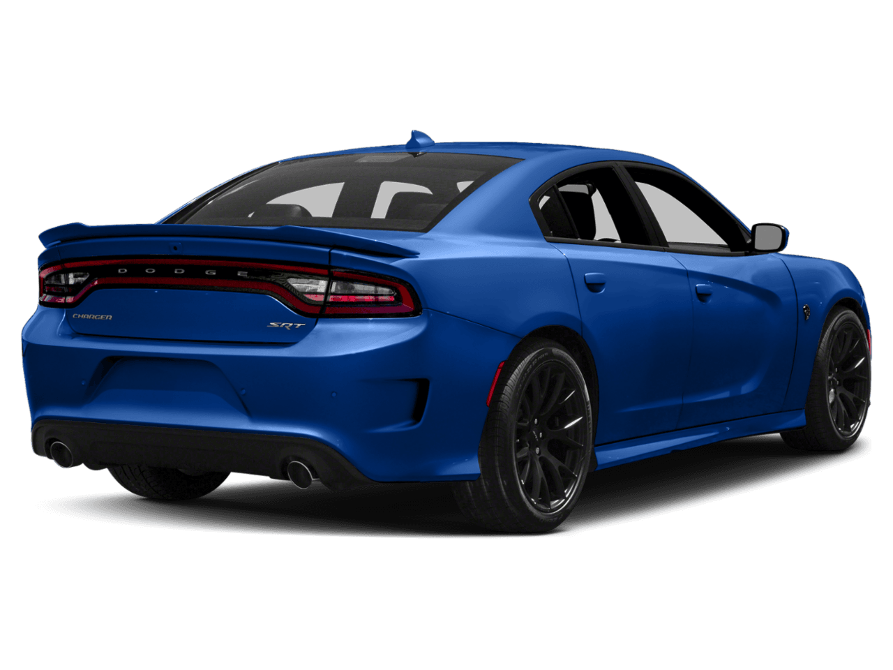 2018 Dodge Charger SRT Hellcat - Rear 3/4, facing to the right