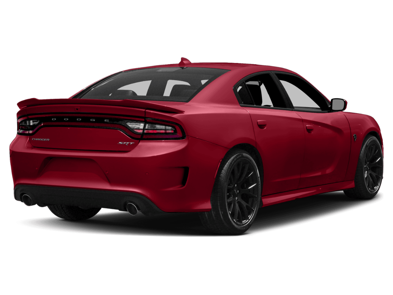 2018 Dodge Charger SRT Hellcat - Rear 3/4, facing to the right