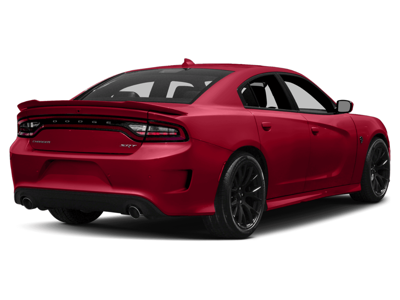 2018 Dodge Charger SRT Hellcat - Rear 3/4, facing to the right