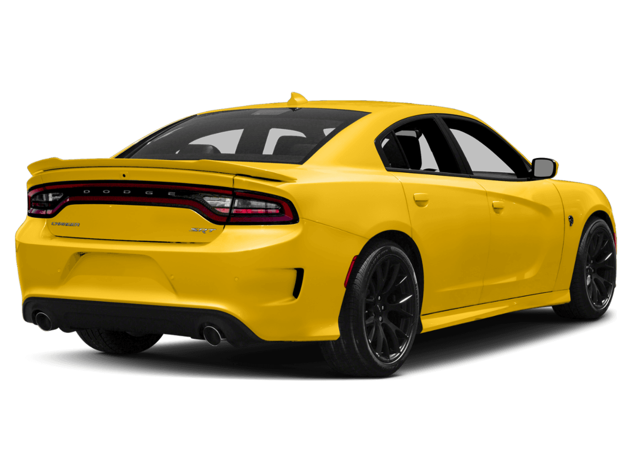 2018 Dodge Charger SRT Hellcat - Rear 3/4, facing to the right