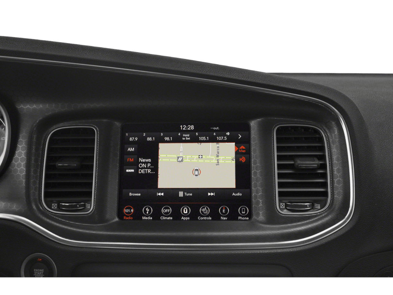 2018 Dodge Charger GT - Interior Navigation System