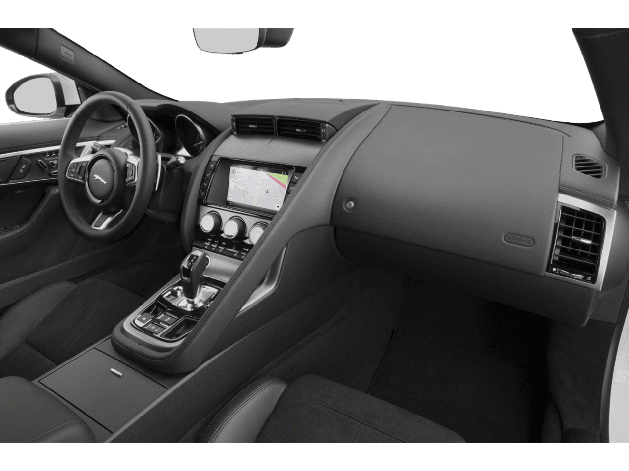 2018 Jaguar F-TYPE 296HP - Interior Passenger Dash