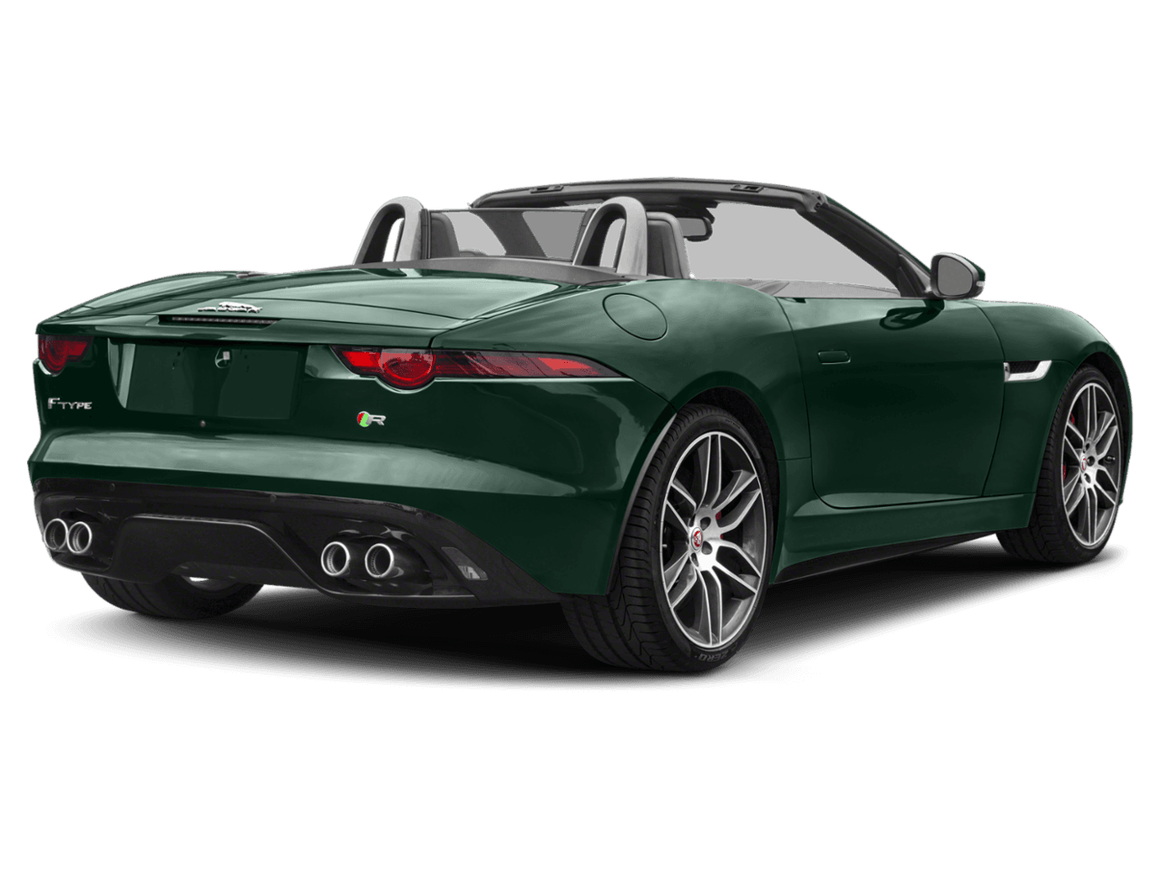 2018 Jaguar F-TYPE 296HP - Rear 3/4, facing to the right
